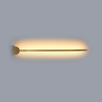 InLight Επιτοίχιο φωτιστικό LED 7W 3000K από χρυσαφί μέταλλο D:60cm (43015-GL) InLight Επιτοίχιο φωτιστικό LED 7W 3000K από χρυσαφί μέταλλο D:60cm (43015-GL)