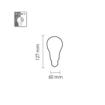 InLight E27 LED A60 9watt 3000Κ Day Night Sensor Θερμό Λευκό (7.27.09.43.1) InLight E27 LED A60 9watt 3000Κ Day Night Sensor Θερμό Λευκό (7.27.09.43.1)