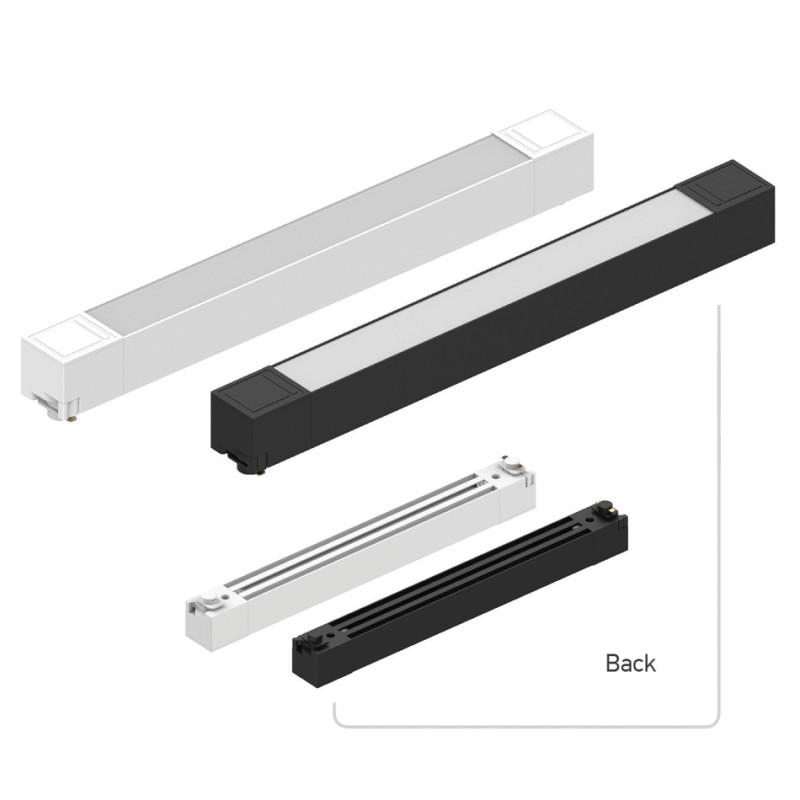 InLight Γραμμικό φωτιστικό LED 20W 3000K για μονοφασική ράγα σε λευκή απόχρωση D:30cmX3,3cm (T02601-WH) InLight Γραμμικό φωτιστικό LED 20W 3000K για μονοφασική ράγα σε λευκή απόχρωση D:30cmX3,3cm (T02601-WH)