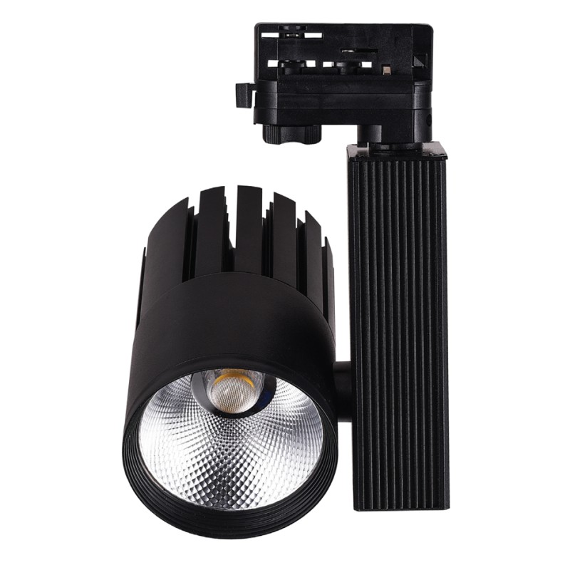 InLight Σποτ τριφασικής ράγας LED 30W 3000K σε μαύρη απόχρωση D:10cmX20cm (T00801-BL) InLight Σποτ τριφασικής ράγας LED 30W 3000K σε μαύρη απόχρωση D:10cmX20cm (T00801-BL)