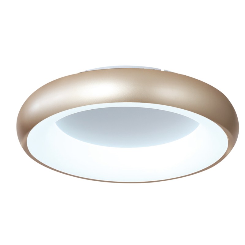 InLight Πλαφονιέρα οροφής LED 24W 3CCT από χρυσαφί και λευκό ακρυλικό D:40cm (42021-B-Golden) InLight Πλαφονιέρα οροφής LED 24W 3CCT από χρυσαφί και λευκό ακρυλικό D:40cm (42021-B-Golden)