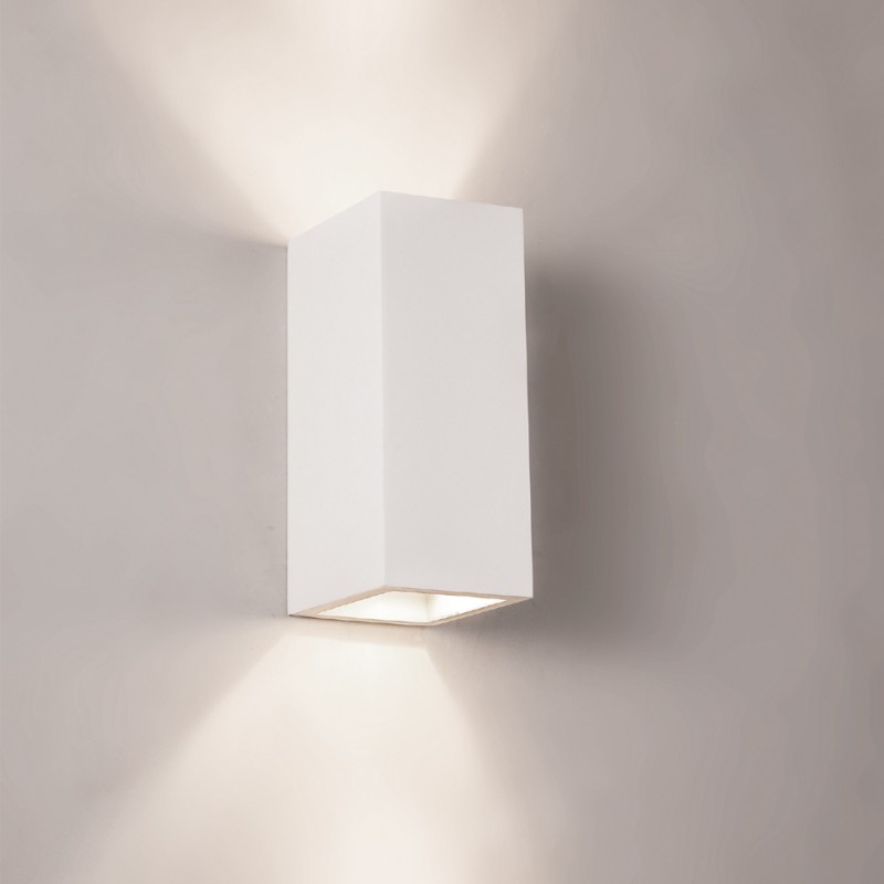 InLight Επιτοίχιο φωτιστικό λευκό από γύψο 2XGU10 D:16cm (43033) InLight Επιτοίχιο φωτιστικό λευκό από γύψο 2XGU10 D:16cm (43033)
