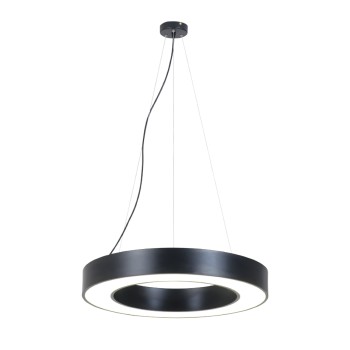 InLight Κρεμαστό φωτιστικό LED 70W 3000K σε μαύρη απόχρωση D:120cm (6041-120-BL) InLight Κρεμαστό φωτιστικό LED 70W 3000K σε μαύρη απόχρωση D:120cm (6041-120-BL)