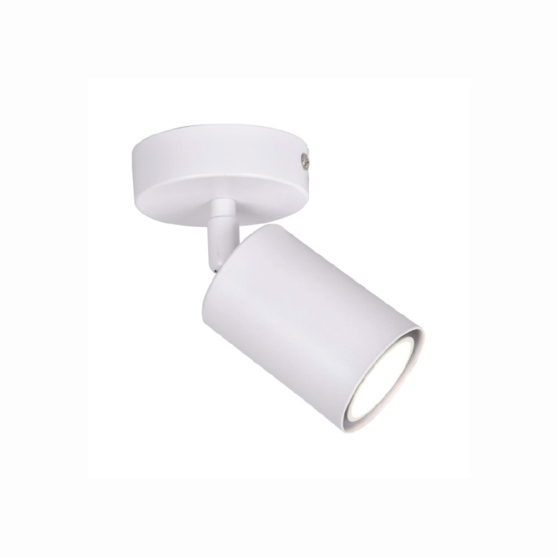 InLight Επιτοίχιο σποτ από μέταλλο σε λευκή απόχρωση 1XGU10 D:10cm (9086-1) InLight Επιτοίχιο σποτ από μέταλλο σε λευκή απόχρωση 1XGU10 D:10cm (9086-1)