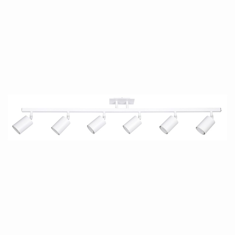 InLight Επιτοίχιο σποτ από μέταλλο σε λευκή απόχρωση 6XGU10 D:110cm (9086-6) InLight Επιτοίχιο σποτ από μέταλλο σε λευκή απόχρωση 6XGU10 D:110cm (9086-6)