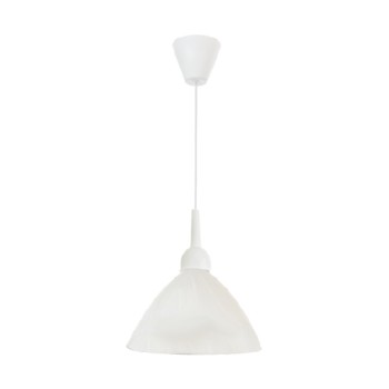 InLight Κρεμαστό φωτιστικό από λευκό γυαλί 1XE14 D:18cm (4409-Γ-Λευκό) InLight Κρεμαστό φωτιστικό από λευκό γυαλί 1XE14 D:18cm (4409-Γ-Λευκό)