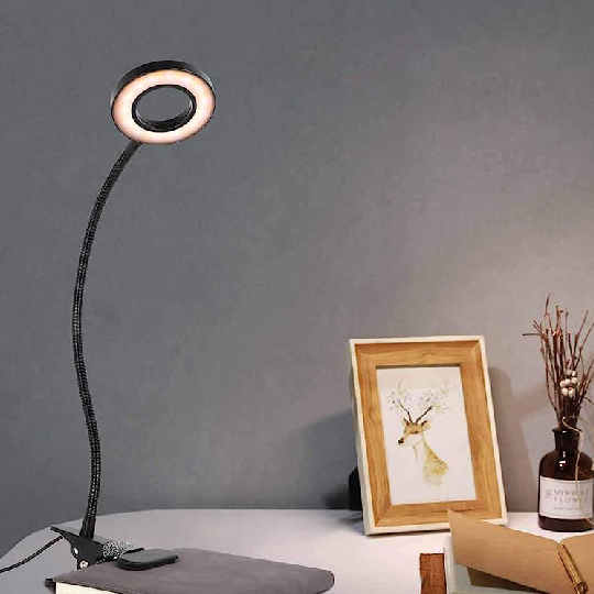 InLight Φωτιστικό LED 7W 3CCT (by switch) με κλίπ σε μαύρο χρώμα D:38cm (3044-BL) InLight Φωτιστικό LED 7W 3CCT (by switch) με κλίπ σε μαύρο χρώμα D:38cm (3044-BL)