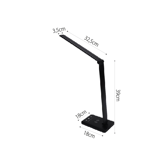 InLight Επιτραπέζιο φωτιστικό LED 7W 3CCT (by touch) σε λευκό χρώμα D:39cm (3045-WH) InLight Επιτραπέζιο φωτιστικό LED 7W 3CCT (by touch) σε λευκό χρώμα D:39cm (3045-WH)