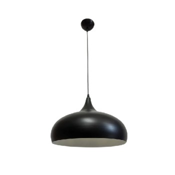 InLight Κρεμαστό φωτιστικό από μαύρο μέταλλο 1XE27 D:36cm (4052-BL) InLight Κρεμαστό φωτιστικό από μαύρο μέταλλο 1XE27 D:36cm (4052-BL)