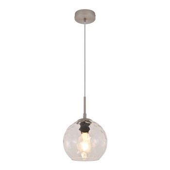 InLight Κρεμαστό φωτιστικό από διάφανο γυαλί 1XE27 D:18cm (4039-B-Transparent) InLight Κρεμαστό φωτιστικό από διάφανο γυαλί 1XE27 D:18cm (4039-B-Transparent)