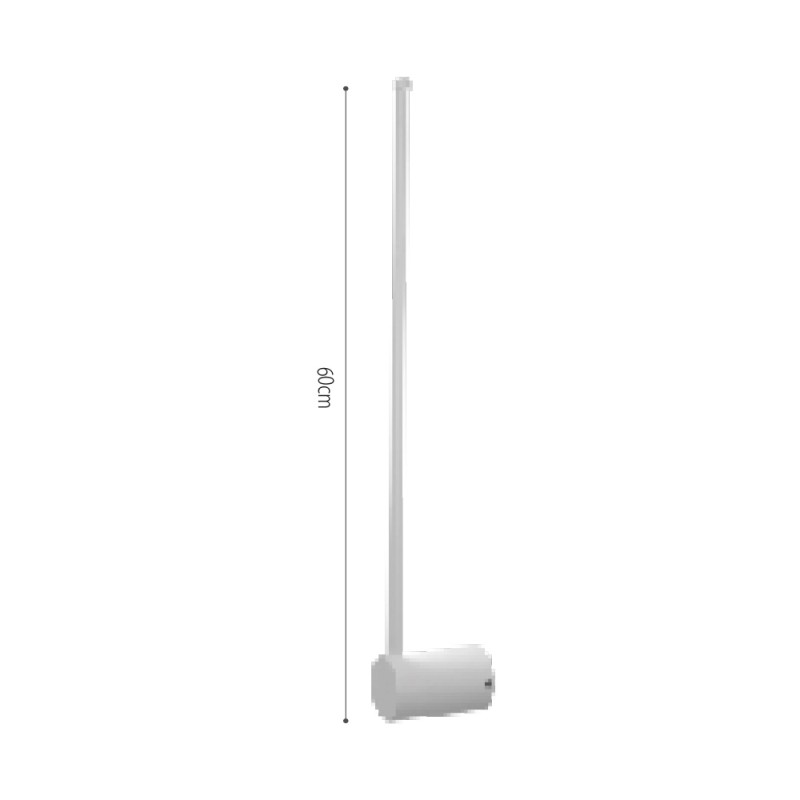 InLight Επιτοίχιο φωτιστικό LED 7W 3000K από λευκό μέταλλο D:60cm (43014-White) InLight Επιτοίχιο φωτιστικό LED 7W 3000K από λευκό μέταλλο D:60cm (43014-White)