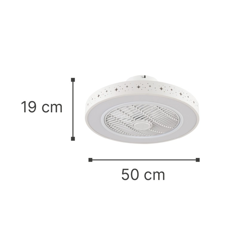 it-Lighting Almanor 36W 3CCT LED Fan Light in White Color (101000410) it-Lighting Almanor 36W 3CCT LED Fan Light in White Color (101000410)