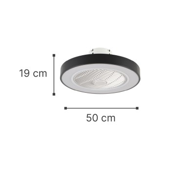 it-Lighting Chilko 36W 3CCT LED Fan Light in Black Color (101000320) it-Lighting Chilko 36W 3CCT LED Fan Light in Black Color (101000320)