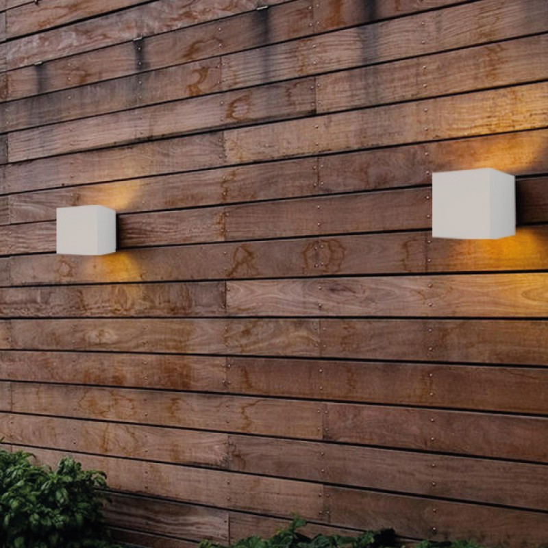 it-Lighting Emerald LED 10W 3000K Outdoor Wall Lamp White D:9,9cmx9,9cm (80203121) it-Lighting Emerald LED 10W 3000K Outdoor Wall Lamp White D:9,9cmx9,9cm (80203121)