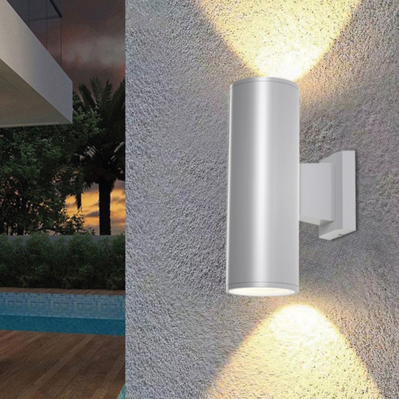 it-Lighting Winnipeg 2xΕ27 Outdoor Up-Down Wall Lamp White D:15.3cmx26cm (80203424) it-Lighting Winnipeg 2xΕ27 Outdoor Up-Down Wall Lamp White D:15.3cmx26cm (80203424)