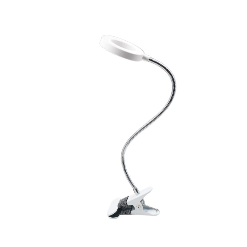 InLight Φωτιστικό LED 7W 3CCT (by switch) με κλίπ σε λευκό χρώμα D:38cm (3044-WH) InLight Φωτιστικό LED 7W 3CCT (by switch) με κλίπ σε λευκό χρώμα D:38cm (3044-WH)