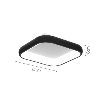 InLight Πλαφονιέρα οροφής LED 40W 3CCT από χρυσαφί μέταλλο και λευκό ακρυλικό D:45cm (42031-Golden) InLight Πλαφονιέρα οροφής LED 40W 3CCT από χρυσαφί μέταλλο και λευκό ακρυλικό D:45cm (42031-Golden)