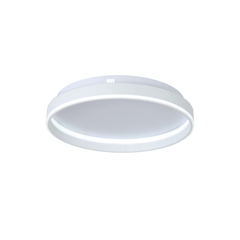 InLight Πλαφονιέρα οροφής LED 65W 3CCT από λευκό μέταλλο και ακρυλικό D:50cm (42032-White) InLight Πλαφονιέρα οροφής LED 65W 3CCT από λευκό μέταλλο και ακρυλικό D:50cm (42032-White)