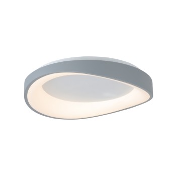 InLight Πλαφονιέρα οροφής LED 72W 3CCT από γκρί μέταλλο και λευκό ακρυλικό D:52cm (42033-Gray) InLight Πλαφονιέρα οροφής LED 72W 3CCT από γκρί μέταλλο και λευκό ακρυλικό D:52cm (42033-Gray)