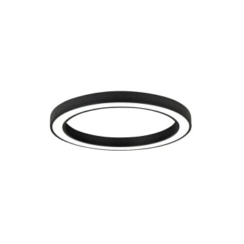 InLight Κρεμαστό φωτιστικό LED 88W 3CCT (by switch on base) σε μαύρη απόχρωση D:80cm (6073-80-BL) InLight Κρεμαστό φωτιστικό LED 88W 3CCT (by switch on base) σε μαύρη απόχρωση D:80cm (6073-80-BL)