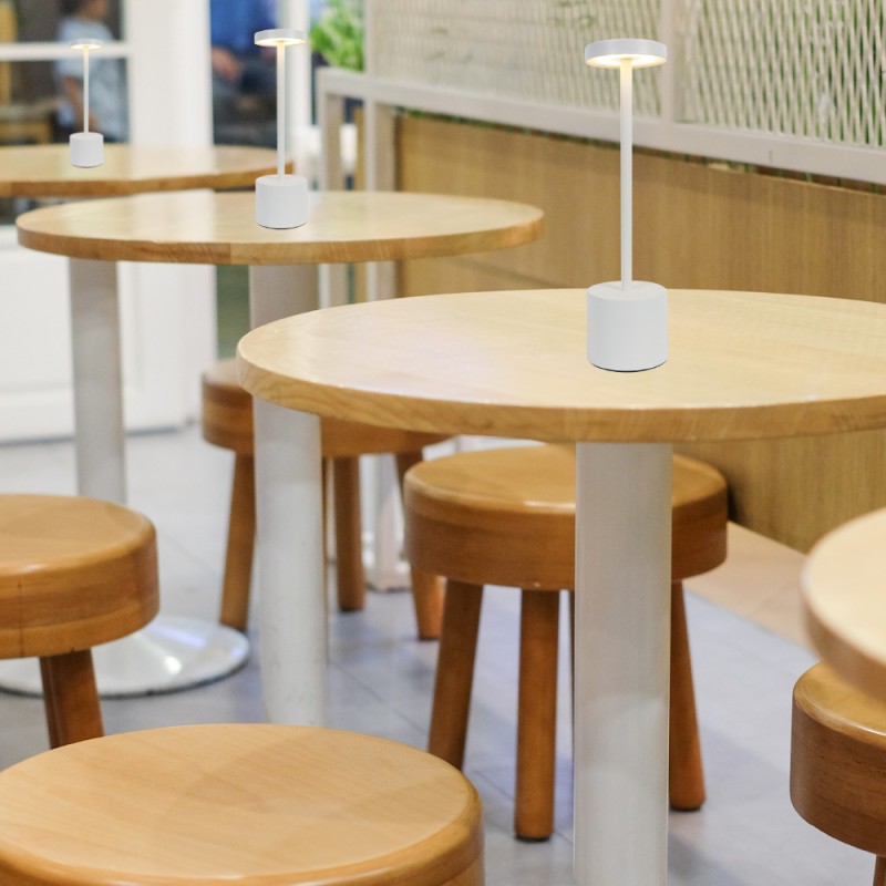 Inlight Επιτραπέζιο επαναφορτιζόμενο φωτιστικό 1W 3000K σε μαύρη απόχρωση (3035-Black) Inlight Επιτραπέζιο επαναφορτιζόμενο φωτιστικό 1W 3000K σε μαύρη απόχρωση (3035-Black)