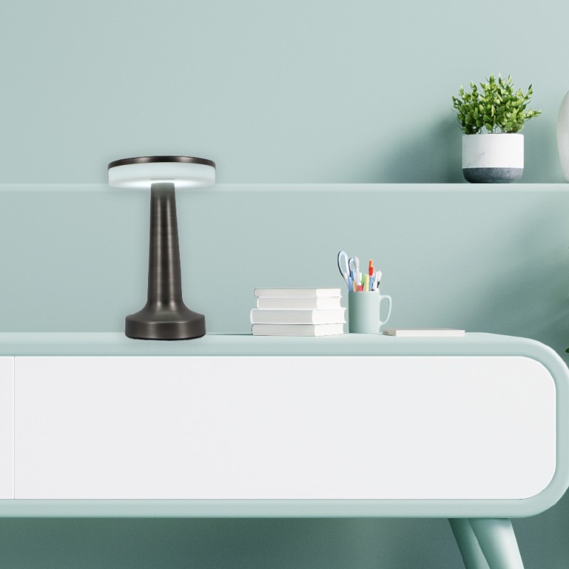 Inlight Επιτραπέζιο επαναφορτιζόμενο φωτιστικό 3CCT σε μαύρη απόχρωση (3038-Black) Inlight Επιτραπέζιο επαναφορτιζόμενο φωτιστικό 3CCT σε μαύρη απόχρωση (3038-Black)