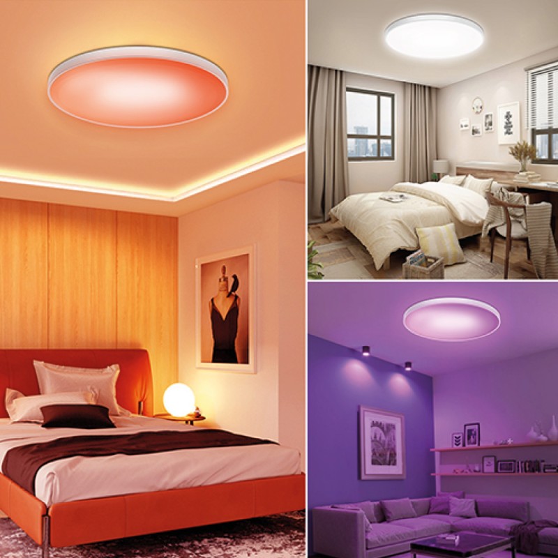 InLight Πλαφονιέρα οροφής LED 48W RGBW (with controller) D:37.5cm (42029) InLight Πλαφονιέρα οροφής LED 48W RGBW (with controller) D:37.5cm (42029)