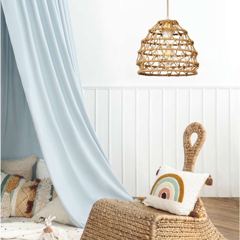 InLight Κρεμαστό Φωτιστικό από σχοινί 1xE27 D:25cm (4047-B) InLight Κρεμαστό Φωτιστικό από σχοινί 1xE27 D:25cm (4047-B)