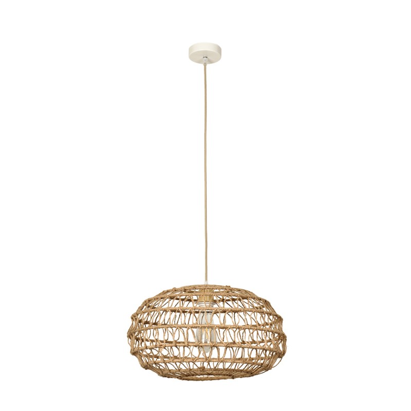 InLight Κρεμαστό Φωτιστικό από σχοινί 1xE27 D:45cm (4041-B) InLight Κρεμαστό Φωτιστικό από σχοινί 1xE27 D:45cm (4041-B)