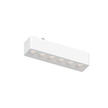 InLight Φωτιστικό LED 6W 3000K για Ultra-Thin μαγνητική ράγα σε λευκή απόχρωση D:12,2cmX2,4cm (T02801-WH) InLight Φωτιστικό LED 6W 3000K για Ultra-Thin μαγνητική ράγα σε λευκή απόχρωση D:12,2cmX2,4cm (T02801-WH)