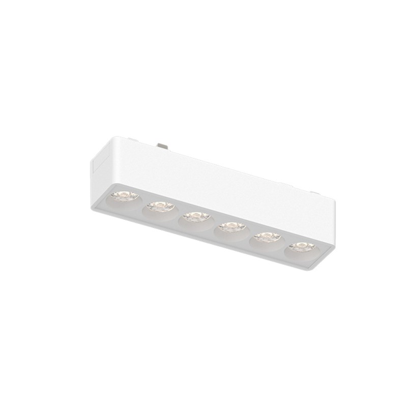 InLight Φωτιστικό LED 6W 3000K για Ultra-Thin μαγνητική ράγα σε λευκή απόχρωση D:12,2cmX2,4cm (T02801-WH) InLight Φωτιστικό LED 6W 3000K για Ultra-Thin μαγνητική ράγα σε λευκή απόχρωση D:12,2cmX2,4cm (T02801-WH)