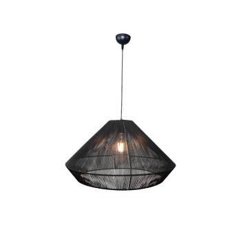 Inlight Κρεμαστό φωτιστικό με καπέλο απο ίνα 1xE27 D:60cm (4057-A) Inlight Κρεμαστό φωτιστικό με καπέλο απο ίνα 1xE27 D:60cm (4057-A)