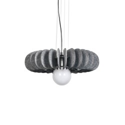 Inlight Acoustic Light 1xE27 Pendant Light D:50x12cm (4059)