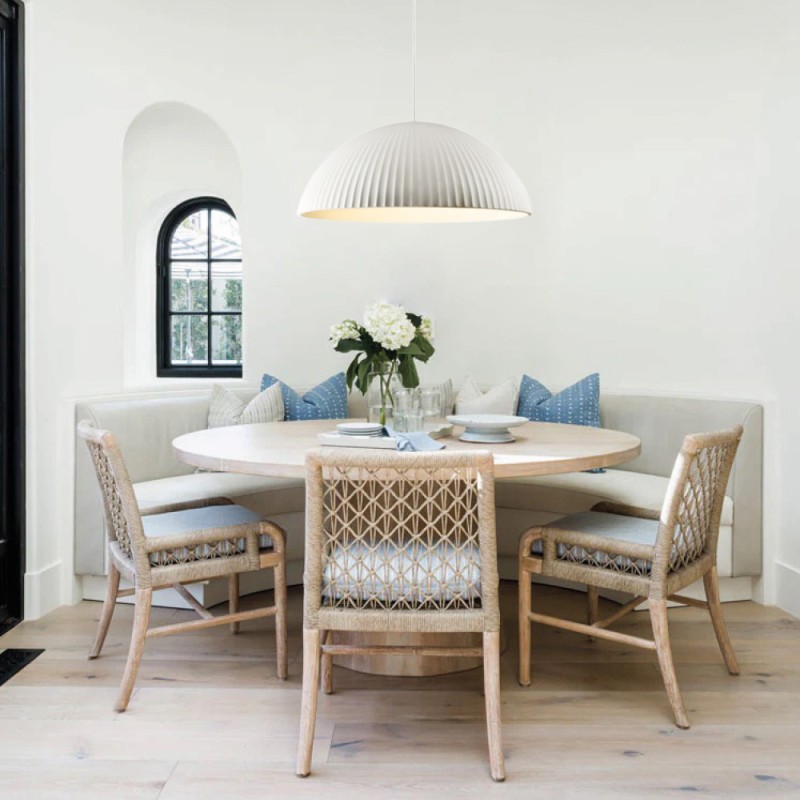 Inlight Κρεμαστό φωτιστικό λευκό από γύψο 1XE27 D:60cm (4063-White) Inlight Κρεμαστό φωτιστικό λευκό από γύψο 1XE27 D:60cm (4063-White)