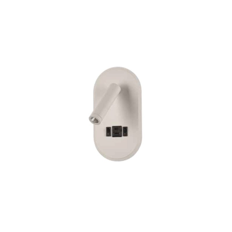 Inlight Επιτοίχιο φωτιστικό LED 3W+9W 3000K από λευκό μέταλλο D:14cm (43041-WH) Inlight Επιτοίχιο φωτιστικό LED 3W+9W 3000K από λευκό μέταλλο D:14cm (43041-WH)