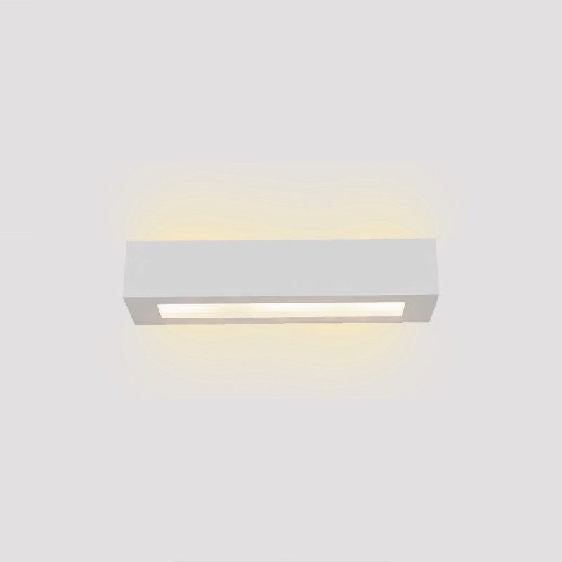 Inlight Επιτοίχιο φωτιστικό λευκό από γύψο 2xE14 D:36cm (43049-B-White) Inlight Επιτοίχιο φωτιστικό λευκό από γύψο 2xE14 D:36cm (43049-B-White)