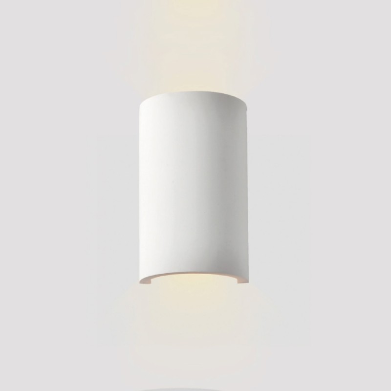 Inlight Επιτοίχιο φωτιστικό λευκό από γύψο 1XG9 D:21,5cm (43051-White) Inlight Επιτοίχιο φωτιστικό λευκό από γύψο 1XG9 D:21,5cm (43051-White)