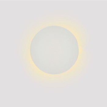 Inlight Επιτοίχιο φωτιστικό λευκό από γύψο LED 8W 3000K D:25cm (43052-White) Inlight Επιτοίχιο φωτιστικό λευκό από γύψο LED 8W 3000K D:25cm (43052-White)