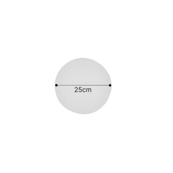 Inlight Επιτοίχιο φωτιστικό λευκό από γύψο LED 8W 3000K D:25cm (43052-White) Inlight Επιτοίχιο φωτιστικό λευκό από γύψο LED 8W 3000K D:25cm (43052-White)