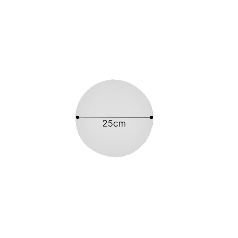 Inlight Επιτοίχιο φωτιστικό λευκό από γύψο LED 8W 3000K D:25cm (43052-White) Inlight Επιτοίχιο φωτιστικό λευκό από γύψο LED 8W 3000K D:25cm (43052-White)