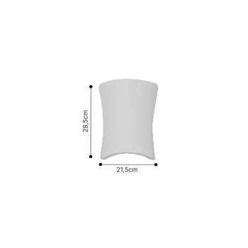 Inlight Επιτοίχιο φωτιστικό λευκό από γύψο 1XE14 D:21,5cm (43053-White) Inlight Επιτοίχιο φωτιστικό λευκό από γύψο 1XE14 D:21,5cm (43053-White)