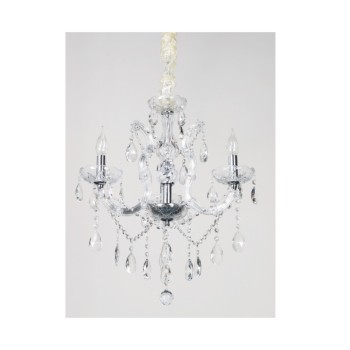 Inlight Κρεμαστό φωτιστικό από χρώμιο μέταλλο γυαλί και κρύσταλλα 3XE14 D:45cm (5244-3-Χρώμιο) Inlight Κρεμαστό φωτιστικό από χρώμιο μέταλλο γυαλί και κρύσταλλα 3XE14 D:45cm (5244-3-Χρώμιο)