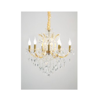 Inlight Κρεμαστό φωτιστικό από οξυντέ μέταλλο γυαλί και κρύσταλλα 6XE14 D:70cm (5244-6-Οξυντέ) Inlight Κρεμαστό φωτιστικό από οξυντέ μέταλλο γυαλί και κρύσταλλα 6XE14 D:70cm (5244-6-Οξυντέ)