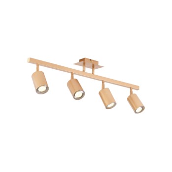 Inlight Επιτοίχιο σποτ από χρυσαφί μέταλλο 4XGU10 D:70cm (9082-4) Inlight Επιτοίχιο σποτ από χρυσαφί μέταλλο 4XGU10 D:70cm (9082-4)