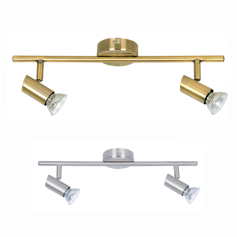 InLight Επιτοίχιο σποτ από μέταλλο σε οξυντέ απόχρωση 2XGU10 D:40cm (9076-2Φ-Οξυντέ) InLight Επιτοίχιο σποτ από μέταλλο σε οξυντέ απόχρωση 2XGU10 D:40cm (9076-2Φ-Οξυντέ)