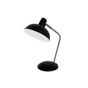 InLight Επιτραπέζιο φωτιστικό από μαύρο μέταλλο 1XE27 D:38cm (3051-Black) InLight Επιτραπέζιο φωτιστικό από μαύρο μέταλλο 1XE27 D:38cm (3051-Black)