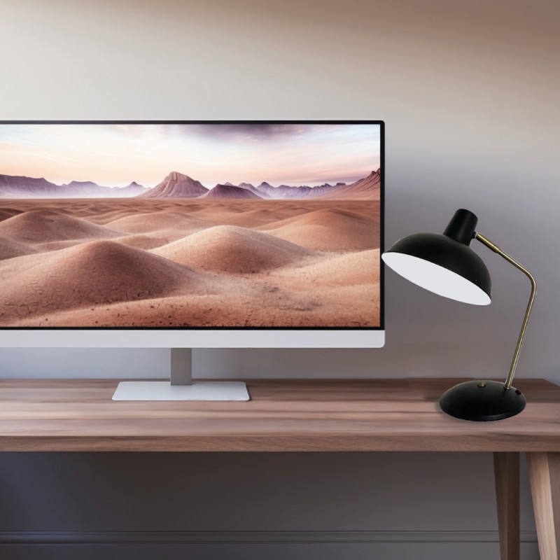 InLight Επιτραπέζιο φωτιστικό από μαύρο μέταλλο 1XE27 D:38cm (3051-Black) InLight Επιτραπέζιο φωτιστικό από μαύρο μέταλλο 1XE27 D:38cm (3051-Black)