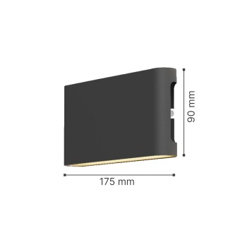 it-Lighting Niskey - LED 10W 3CCT Up and Down Wall Light in White Color (80204120) it-Lighting Niskey - LED 10W 3CCT Up and Down Wall Light in White Color (80204120)