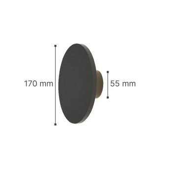 it-Lighting Geneva LED 8W 3CCT Outdoor Wall Lamp Grey D:17cmx5.5cm (80201130) it-Lighting Geneva LED 8W 3CCT Outdoor Wall Lamp Grey D:17cmx5.5cm (80201130)
