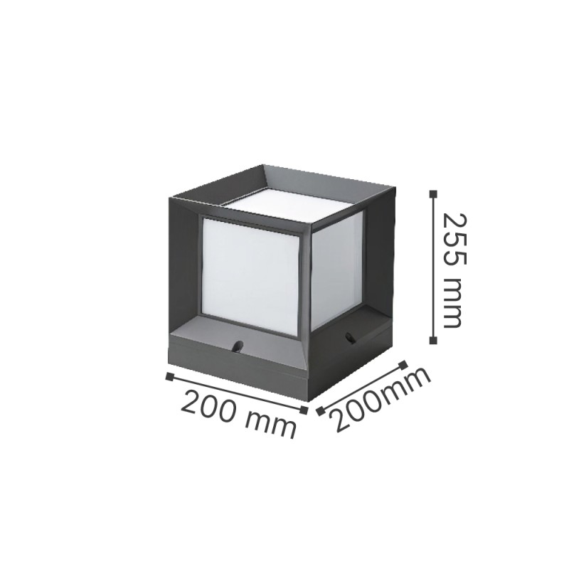 it-Lighting Caddo 1xE27 Outdoor Light Anthracite  (80400414) it-Lighting Caddo 1xE27 Outdoor Light Anthracite  (80400414)